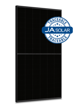 Ja Solar 435W N-type Bifacial Double Glass Traceable LB All Black with MC4