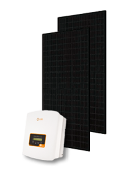 Solis S6 0.7 kW Mini + 2x405W (810W) JA Solar All Black Pakket
