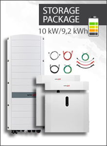 SolarEdge 10 kW 3fase RWS omvormer + 9,2 kWh batterij pakket