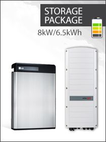 SolarEdge RESU6.5kWh & StorEdge 8kW 3fase Hybrid Pakket
