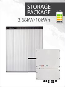 SolarEdge RESU 10H & StorEdge 3680W 1 fase HD Wave Hybrid Pakket