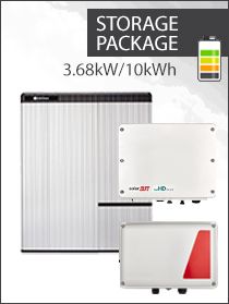 SolarEdge RESU 10H & & StorEdge 3680W S4 - Pakket