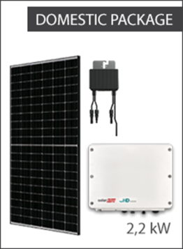 SolarEdge 2.2kW Omvormer + 8x JA 410W (Zwart Frame) + 8x SolarEdge 440W Optimiser