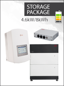 Solis 1PH 4.6kW Storage Hybrid / BYD LVS 8kWh Package