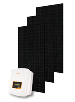 Solis S6 1.0 kW Mini + 3x405W (1215W) JA Solar All Black Pakket